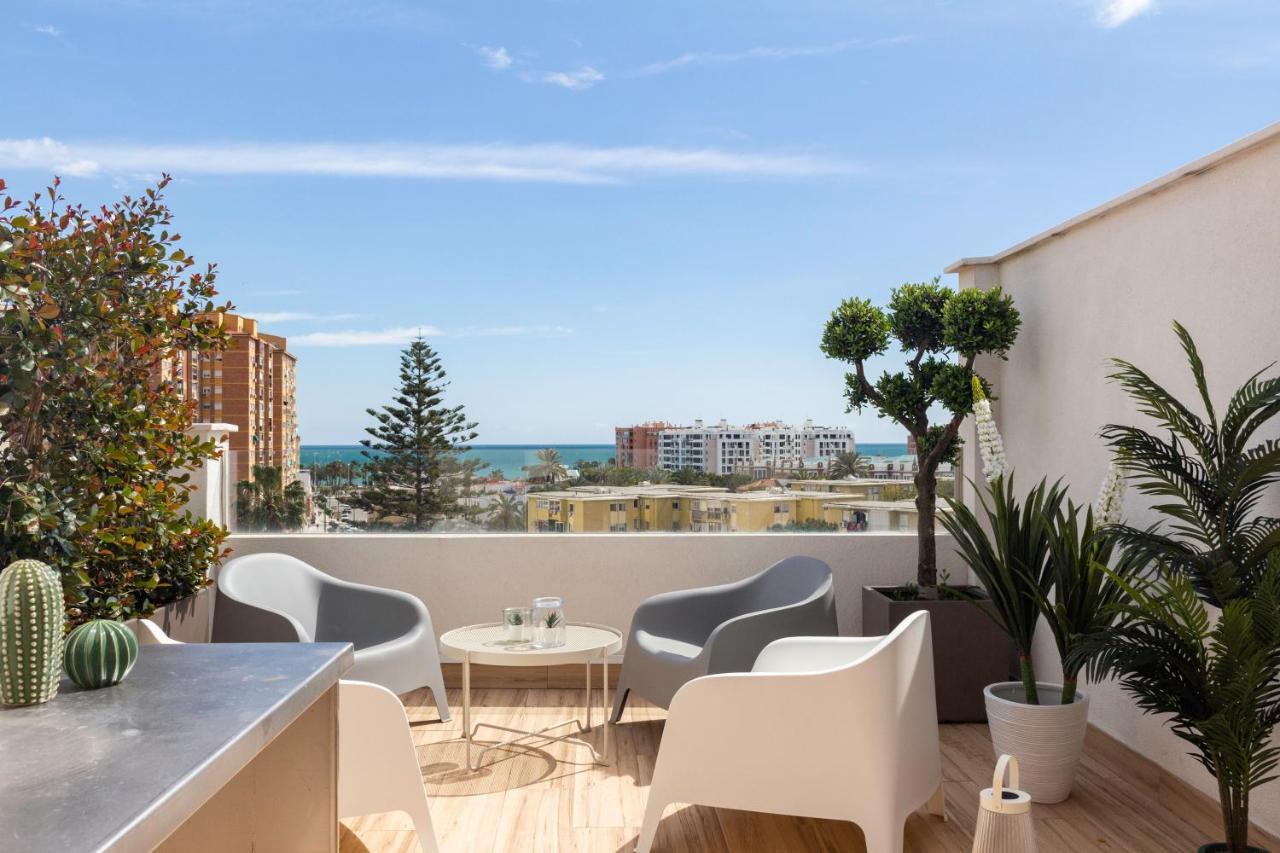 Huelin Suites Malaga Bagian luar foto