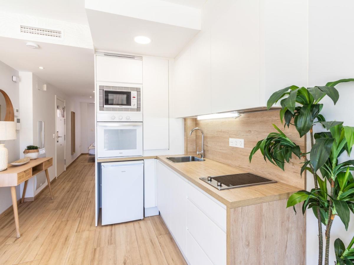 Huelin Suites Malaga Bagian luar foto