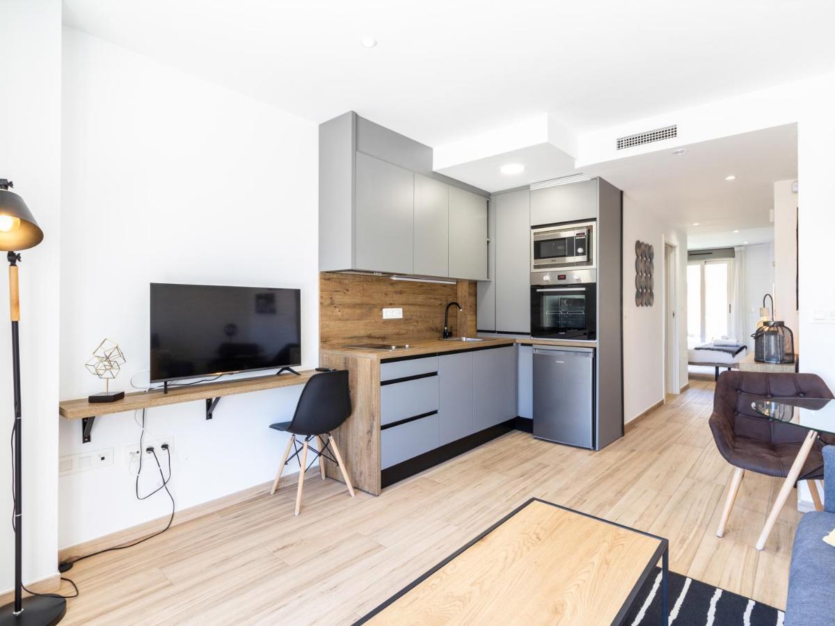 Huelin Suites Malaga Bagian luar foto